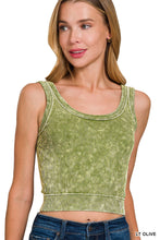 Load image into Gallery viewer, Seamless Scoop Crop Tank (5 Colors)

