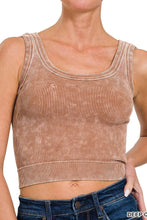 Load image into Gallery viewer, Seamless Scoop Crop Tank (3 Colors)
