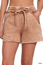 Load image into Gallery viewer, Acid Wash Fleece Shorts (4 Colors)
