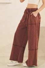 Load image into Gallery viewer, Mineral Wash Terry Knit Pants
