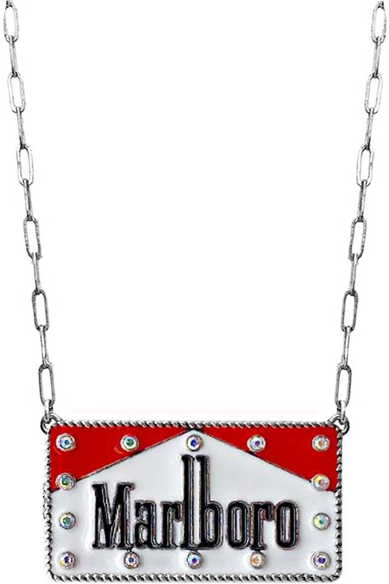 Marlboro Rhinestone Necklace