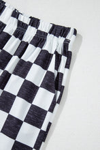 Load image into Gallery viewer, Checked High Waist Wide Leg Pants (2 Colors)
