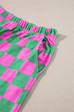 Load image into Gallery viewer, Checked High Waist Wide Leg Pants (2 Colors)
