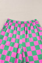 Load image into Gallery viewer, Checked High Waist Wide Leg Pants (2 Colors)
