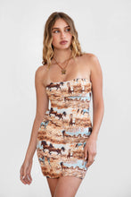 Load image into Gallery viewer, Tapestry Horse Mini Dress
