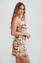 Load image into Gallery viewer, Tapestry Horse Mini Dress
