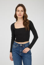 Load image into Gallery viewer, Front Eye Hook Crop Top (2 Colors)
