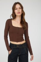 Load image into Gallery viewer, Front Eye Hook Crop Top (2 Colors)
