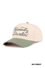 Load image into Gallery viewer, Howdy Darlin Canvas Cap (3 Colors)

