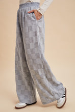 Load image into Gallery viewer, Checker Wide Palazzo Pants
