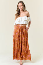 Load image into Gallery viewer, Tiered Floral Maxi Skirt (2 Colors)
