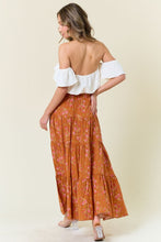 Load image into Gallery viewer, Tiered Floral Maxi Skirt (2 Colors)
