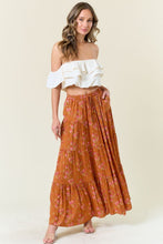Load image into Gallery viewer, Tiered Floral Maxi Skirt (2 Colors)

