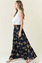 Load image into Gallery viewer, Tiered Floral Maxi Skirt (2 Colors)
