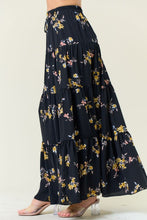 Load image into Gallery viewer, Tiered Floral Maxi Skirt (2 Colors)
