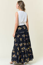 Load image into Gallery viewer, Tiered Floral Maxi Skirt (2 Colors)
