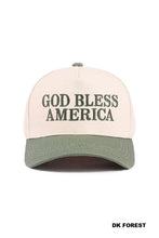 Load image into Gallery viewer, God Bless America Snapback Hat (3 Colors)
