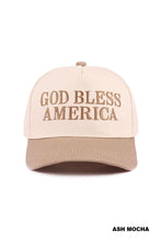 Load image into Gallery viewer, God Bless America Snapback Hat (3 Colors)
