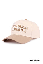 Load image into Gallery viewer, God Bless America Snapback Hat (3 Colors)
