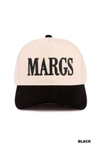 Load image into Gallery viewer, Margs Snapback Hat (2 Colors)
