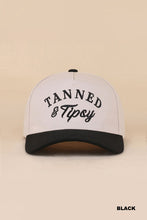 Load image into Gallery viewer, Tanned &amp; Tipsy Canvas Hat (3 Colors)
