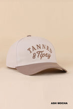 Load image into Gallery viewer, Tanned &amp; Tipsy Canvas Hat (3 Colors)

