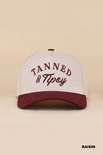Load image into Gallery viewer, Tanned &amp; Tipsy Canvas Hat (3 Colors)

