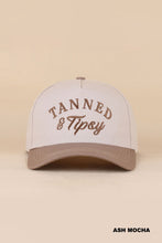 Load image into Gallery viewer, Tanned &amp; Tipsy Canvas Hat (3 Colors)
