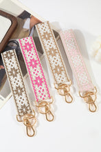 Load image into Gallery viewer, Jacquard Weave Wristlet Keychain
