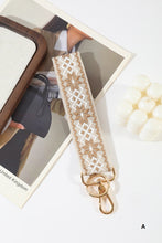 Load image into Gallery viewer, Jacquard Weave Wristlet Keychain

