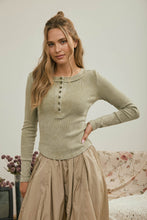 Load image into Gallery viewer, Henley Knit Top (3 Colors)
