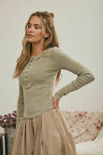Load image into Gallery viewer, Henley Knit Top (3 Colors)
