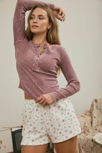 Load image into Gallery viewer, Henley Knit Top (3 Colors)
