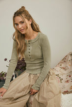 Load image into Gallery viewer, Henley Knit Top (3 Colors)
