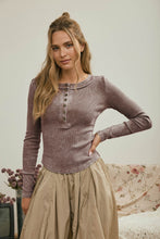 Load image into Gallery viewer, Henley Knit Top (3 Colors)

