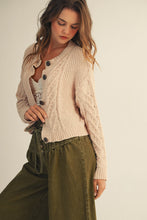 Load image into Gallery viewer, Ribbed Knit Cropped Cardigan (2 Colors)
