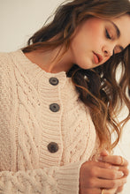 Load image into Gallery viewer, Ribbed Knit Cropped Cardigan (2 Colors)
