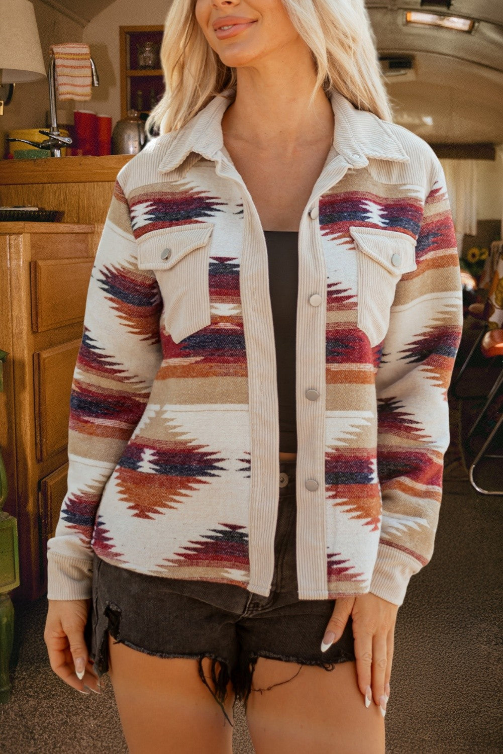 Rusty Aztec Jacket