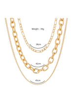 Load image into Gallery viewer, 3pcs Chain Necklace Set
