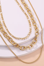 Load image into Gallery viewer, 3pcs Chain Necklace Set
