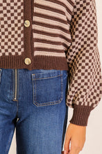 Load image into Gallery viewer, Dual Print Knit Cardigan (2 Colors)
