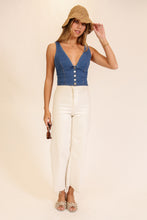 Load image into Gallery viewer, Rodeo Romance Denim Top (2 Colors)
