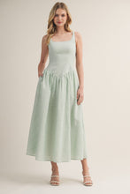 Load image into Gallery viewer, Square Neck Basque Dress (2 Colors)
