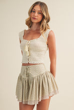 Load image into Gallery viewer, Fully Smocked Eyelet Top
