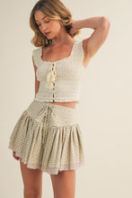 Load image into Gallery viewer, Fully Smocked Eyelet Top
