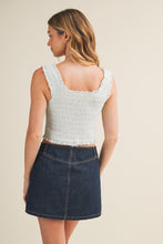 Load image into Gallery viewer, Fully Smocked Eyelet Top
