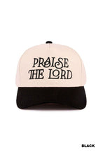 Load image into Gallery viewer, Praise The Lord Cotton Hat (2 Colors)

