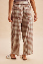 Load image into Gallery viewer, Gingham Barrel Pants (4 Colors)

