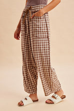 Load image into Gallery viewer, Gingham Barrel Pants (4 Colors)
