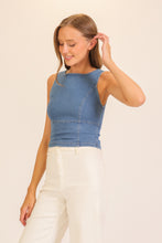 Load image into Gallery viewer, Denim Tank Corset (2 Colors)
